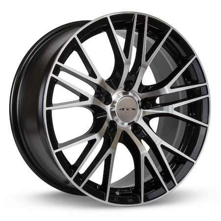 Alloy Wheel, Vertex 16x7 5x100 ET35 C54.1 Black Machined